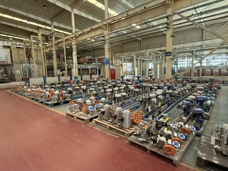 Xiangjing (Shanghai) M&E Technology Co., Ltd línea de producción de fábrica