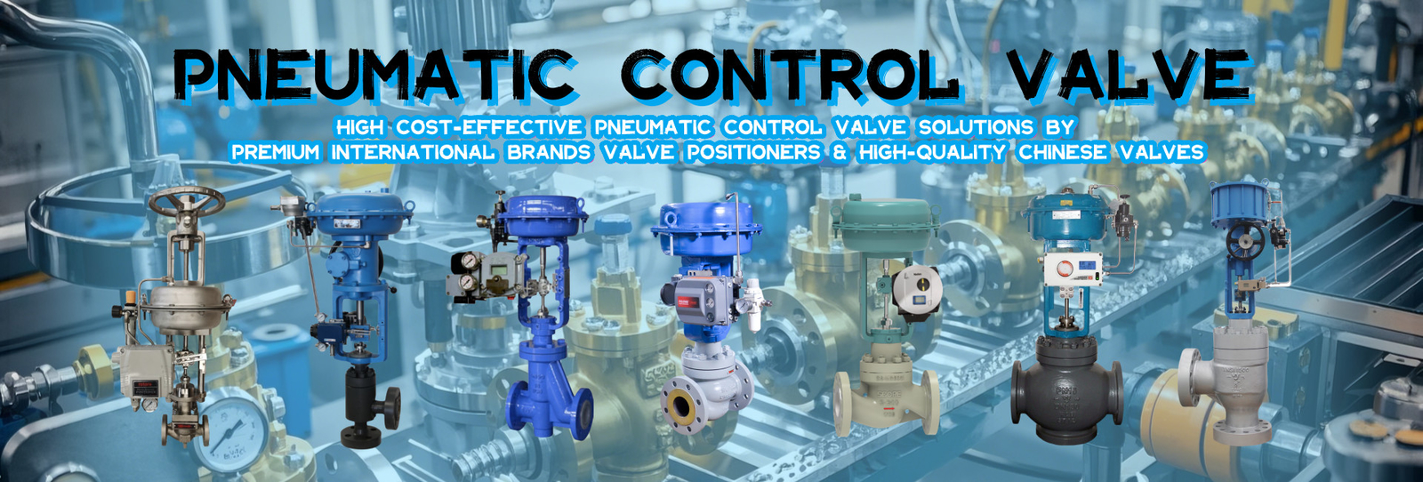 Las válvulas de control neumáticos
