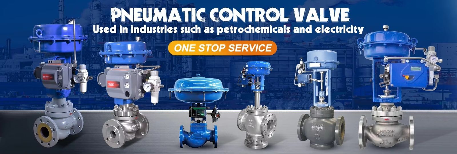 Las válvulas de control neumáticos