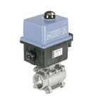 burket 8804  2/2 way ball valve with electric rotary  actuator