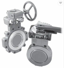 High Performance Double Eccentric Butterfly Control Valve with Electric Valve Positioner and 67CFSR filter reg