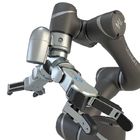Collaborative Robotic Arm With Flexible Gripper 2 Finger RG6 As Robot Gripper