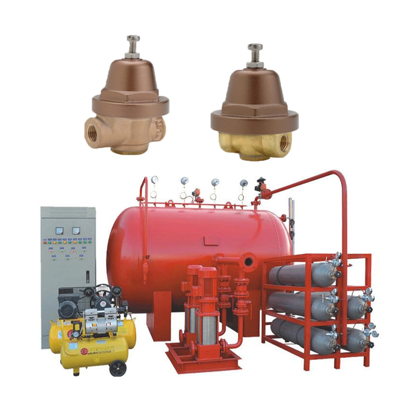 Skid mount package with fuel gas pressure regulator EMSESON Cach A gas regulator with Device prizing