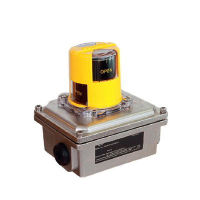 La posición rotatoria de Westlock supervisa el interruptor de límite 3000 8300 3300 series con la válvula de Fisher V150 y el posicionador DVC6200