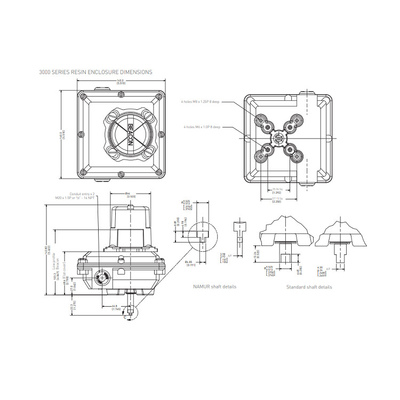 La posición rotatoria de Westlock supervisa el interruptor de límite 3000 8300 3300 series con la válvula de Fisher V150 y el posicionador DVC6200