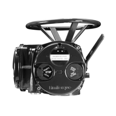 Actuador eléctrico limitadorque QX para válvulas que funcionan con el cuerpo de válvula Fisher EZ