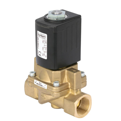 El servo de la válvula electromagnética 6407 de Burket ayudó a 2/2 válvula de pistón de la manera