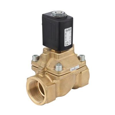 El servo de la válvula electromagnética 6407 de Burket ayudó a 2/2 válvula de pistón de la manera