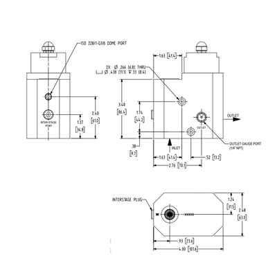 Alto voltaje de EMERSON TESCOM - reguladores manorreductores de 3500 series