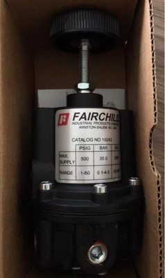 Modelo de Rotork Fairchild regulador neumático de la precisión de 10 series para Fisher Valve Body Actuator