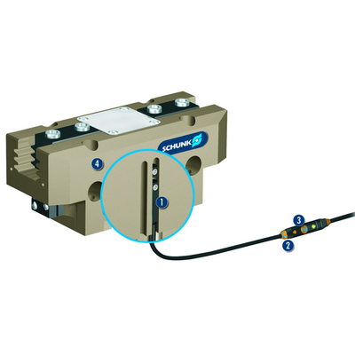 Interruptor magnético electrónico MMS 22 de Schunk para el agarrador del robot industrial y el agarrador de la mano