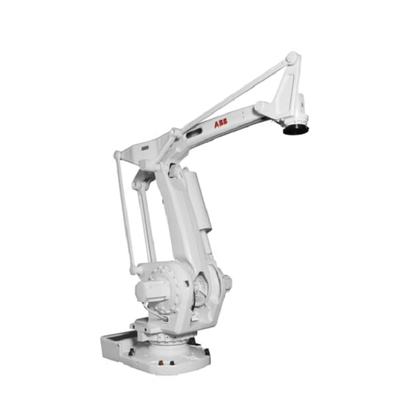 Pintura industrial del brazo IRB660 del robot de ABB con IRC5 el regulador And Teach Pendant