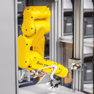 La carga útil 7kg del compañero 200iD/7L de Fanuc LR alcanza 911m m Mini Robot For Handing/soldadura