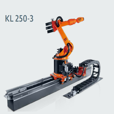 Carril de soldadura/que empalieta del robot industrial de KUKA KR600 R2830 6 AXIS del robot KL4000 de la pista