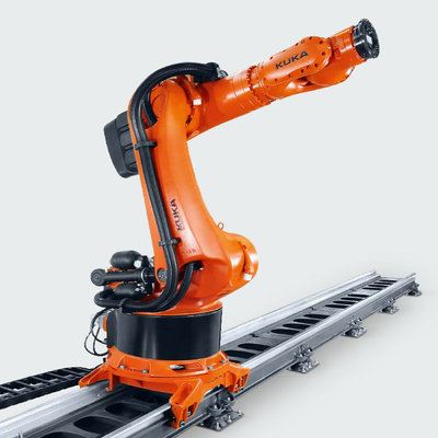 Carril de soldadura/que empalieta del robot industrial de KUKA KR600 R2830 6 AXIS del robot KL4000 de la pista