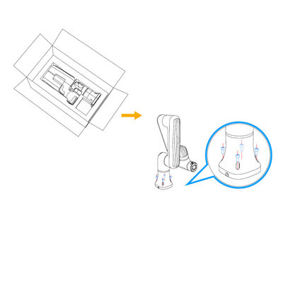 Brazo del robot de DOBOT NOVA Chinese Robot Arm Cobot con el agarrador del robot