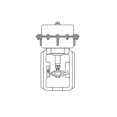 Velocidad neumática da alta temperatura neumática de la válvula de control de Spirax Sarco PN9000
