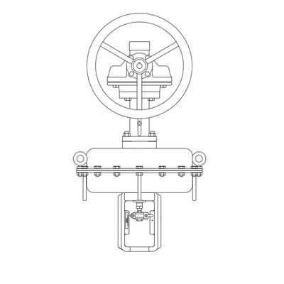 Velocidad neumática da alta temperatura neumática de la válvula de control de Spirax Sarco PN9000