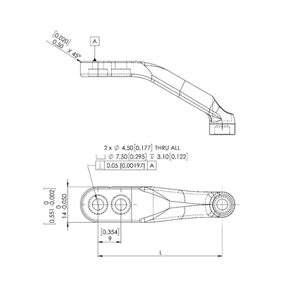 De 3FG15 ONrobot del robot del agarrador mano eléctrica colaborativa del finger allí