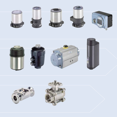 Tipo 3004 20 del actuador neumático de Burkert a rotatorio eléctrico 100Nm