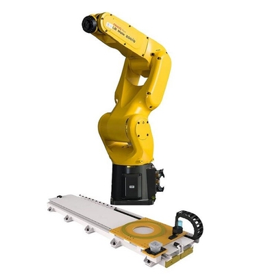 El brazo LRMate-200iD 6 del robot de Fanuc que empalieta disminuye a Max Reach 717m m con el carril del robot de GBS