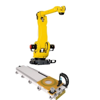 Robot que empalieta M-410iB/140H industrial de 5 AXIS Fanuc con el carril del robot de GBS