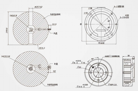 Agarrador del robot de Onrobot RG6 para 6 la cosecha colaborativa y la colocación de la carga útil de AXIS 3kg del robot de JAKA Zu 12