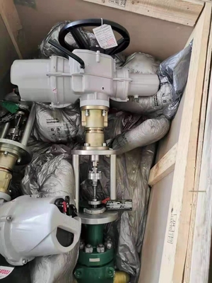 El índice de inteligencia eléctrico del actuador de ROTORK con IW IB ES caja de cambios para Fisher Electric Control Valve EWT