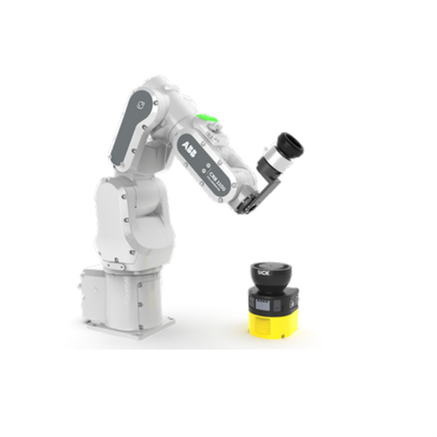 Cosecha colaborativa del brazo del robot de ABB CRB1100 6 AXIS y robot de la colocación
