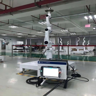 Cosecha flexible y colocación colaborativas del brazo del robot de Hansrobot 6 AXIS traviesas con el agarrador de Onrobot