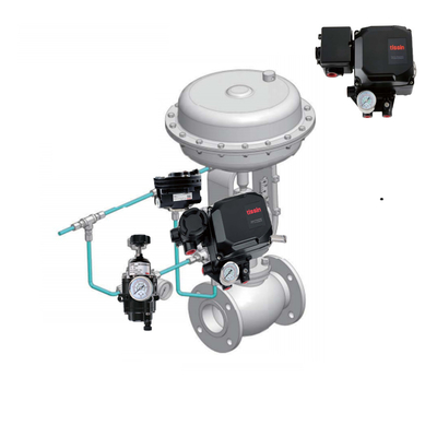 Aumentador de presión de volumen neumático del regulador TS100 del filtro de los posicionadores TS300 de la serie del posicionador TS600 de la válvula de Smart de la válvula de control