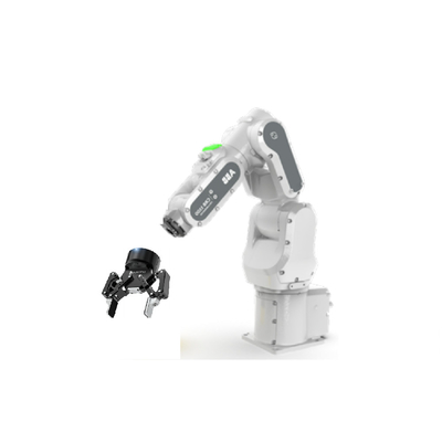 Brazo del robot de ABB 6 AXIS Cobot CRB1100 con el agarrador del robot de RobotiQ para el robot de montaje