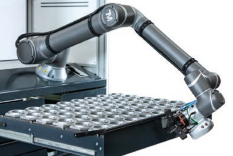 6 brazo robótico de AXIS Techman Cobot TM14 para atornillar y escoger y colocar