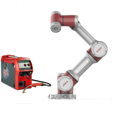 Brazo flexible del robot de soldadura de la carga útil del alcance 7kg de JAKA 6 AXIS 819m m con la máquina de la soldadura al arco del Tig MiG
