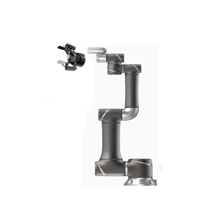 6 brazo robótico de AXIS Techman Cobot TM14 para la cosecha que atornilla que coloca con el agarrador eléctrico del robot