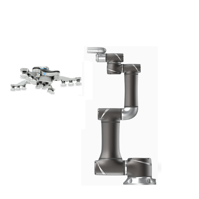 6 brazo robótico de AXIS Techman Cobot TM14 para la cosecha que atornilla que coloca con el agarrador eléctrico del robot