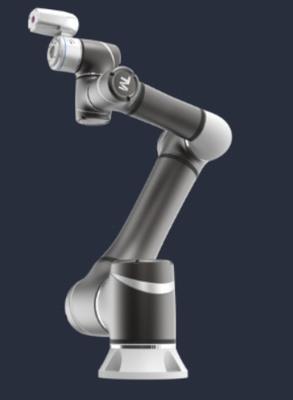 6 brazo robótico de AXIS Techman Cobot TM14 para la cosecha que atornilla que coloca con el agarrador eléctrico del robot