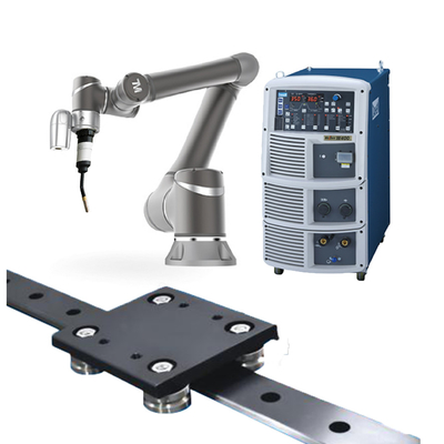 Brazo del robot de TM TM5-900 Cobot con el soldador And Rails System de OTC del soplete de TBI