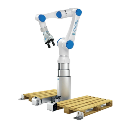Brazo chino del robot CNGBS-G15 con el agarrador de elevación de la plataforma y del finger de Onrobot 2 para el paquete de la selección y del lugar