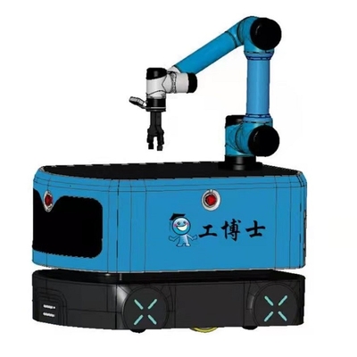 Brazo de conducción diferenciado 6 AXIS del robot del Agv de la rueda del robot móvil dos de CNGBS con el coche del AGV