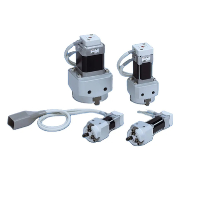 Robot de UR UR10 Cobot con el tipo eléctrico robot colaborativo del agarrador 3-Finger de SMC de LEHS para la dirección que empalieta