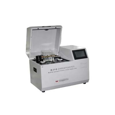 Máquina de prueba dieléctrica de Bdv del aceite de HUAKEYI HK-JYY-80 de avería del voltaje del transformador automático del probador