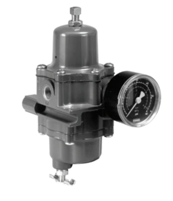 válvula de control neumático con el regulador del filtro 67CFR y Pescado-er positoner de la válvula DVC2000