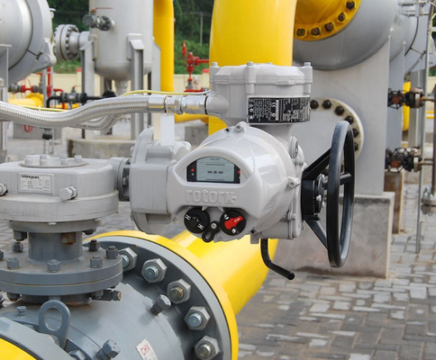 Índice de inteligencia eléctrico del actuador de ROTORK con la válvula de Wuzhong del chino y las vávulas de bola de Flowserve