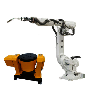 Robot industrial de fines generales de ABB con el posicionador de la soldadora de Mig GBS