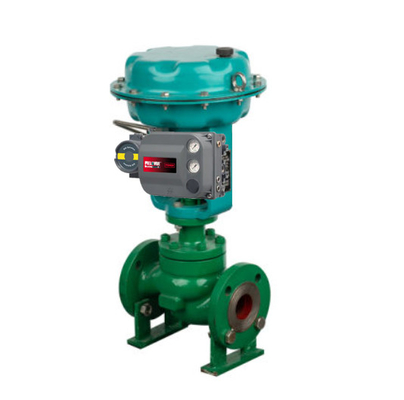 Válvula de control china de la operación fácil con Fisher Digital Valve Positioner DVC6200