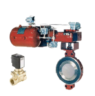 Actuador de Masoneilan con válvula electromagnética de cobre amarillo de funcionamiento resistente da alta temperatura 6524 de Burkert de la válvula electromagnética de Burkert la 2/2