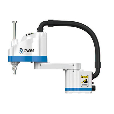 4 AXIS que maneja el alto robot del brazo CNGBS ST4-R350 Scara de la frecuencia del robot con la carga útil 4KG y el alcance de 350 milímetros