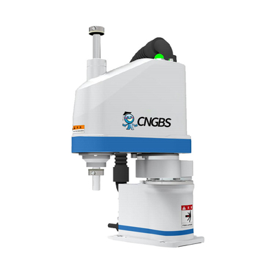 4 AXIS que maneja el alto robot del brazo CNGBS ST4-R350 Scara de la frecuencia del robot con la carga útil 4KG y el alcance de 350 milímetros