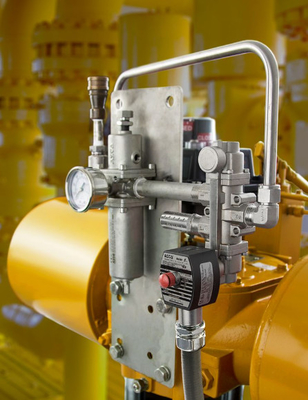 Válvula electromagnética de alta presión de dispensación comprimida de la PSI CNG ASCO del equipo 291 del gas natural 5000 con la válvula de Masoneilan